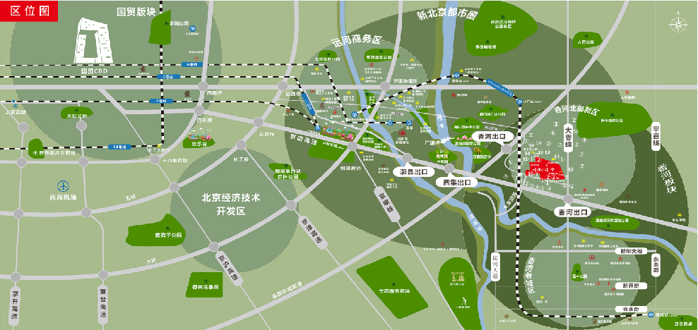 区域图 