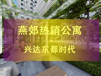 燕郊兴达东都时代 地铁旁稀有精装复式公寓